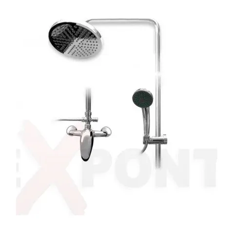 Set baterija za tuš kabinu Marbomil Lux sa usponskim i ručnim tušem 432510