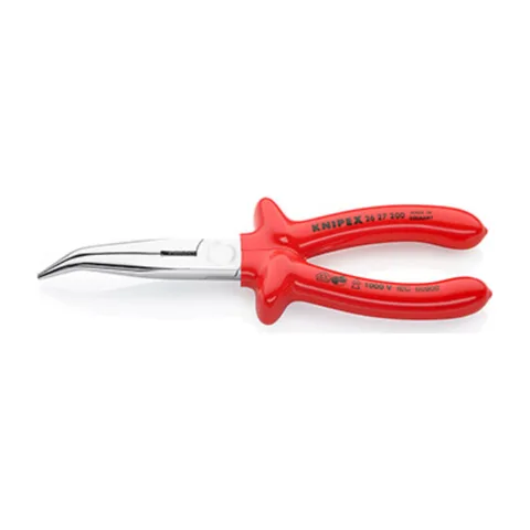 Knipex – Klešta špic kriva izolovana 200mm – 26 27 200