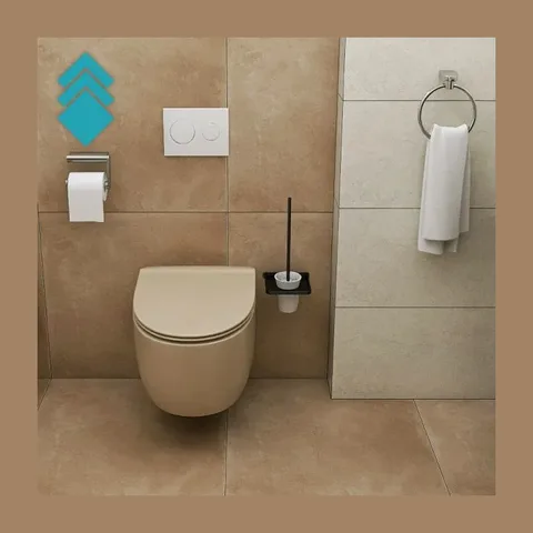 Wc šolja konzolna City (rimless) Cappuccino