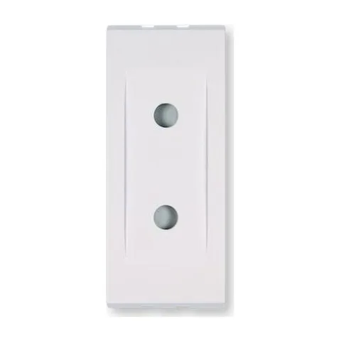 Priključnica dvopolna 10A 652.0 Bela