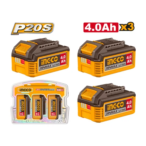 COSLI251296E SET BATERIJA 3X4AH SUPER INGCO
