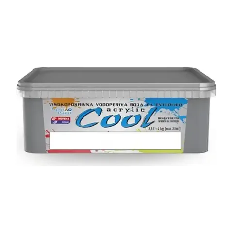 Akrilna boja za zidove Nevena color Cool Acrylic, 2,5 l