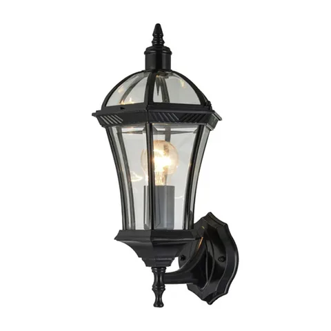 Fenjer 1012L zidni E27 crni IP44 (2235)