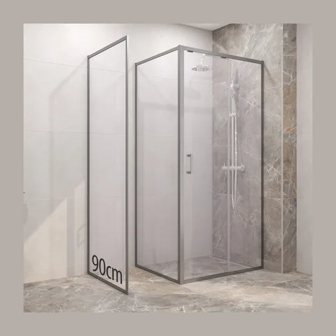 Modulare bočni panel 90×200 hrom/proziran