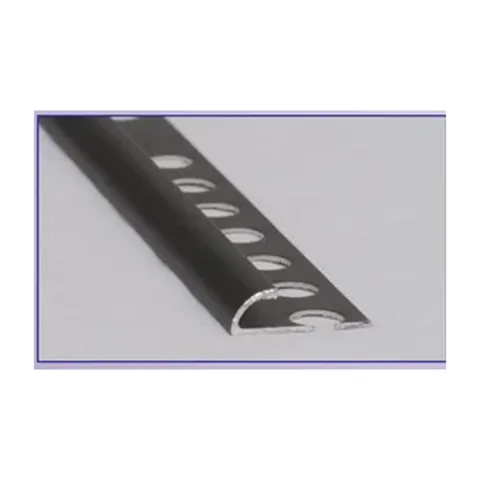 Aluminijumska završna lajsna P5-00 obla,srebrna mat