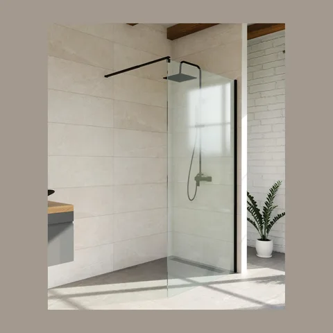 Walk-in COPEN PROJECT Crna (100×200)