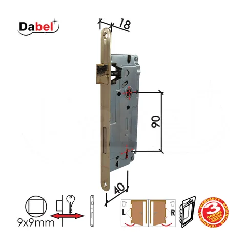 Brava za drvena v. IDEA K 40/90/18/9 1Klj Ms DBP1