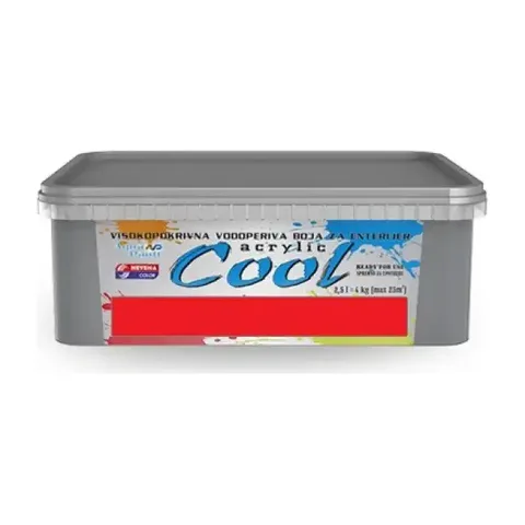 COOL-ACRYLIC, 2.5L, 07-CRVENA