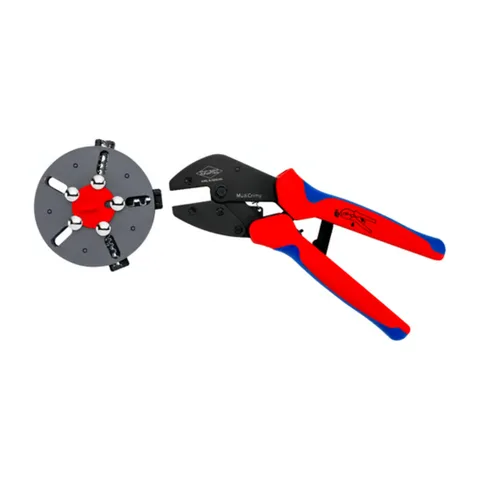 Knipex – Krimp klešta Multicrimp sa izmenljivim čeljustima, 3/1 – 97 33 03
