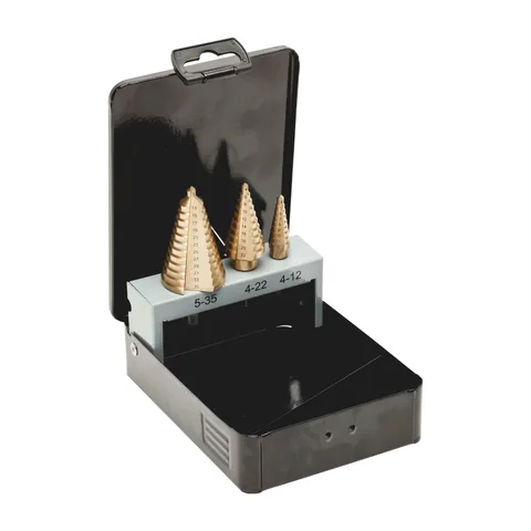 Bahco – HSS-TIN stepenasta burgija set od 3 komada – 228-SET-SD