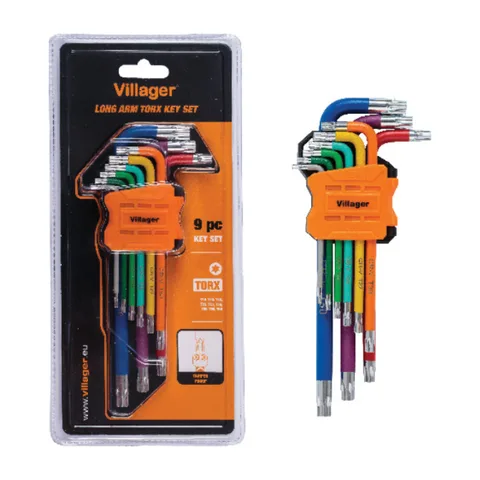 Villager – Set 9 komada torex ključeva T10-T50 – 059882