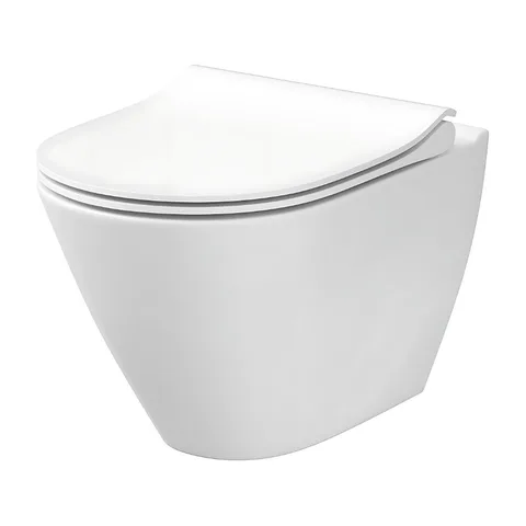Cersanit City konzolna WC šolja CleanOn, antibakterijska slim daska