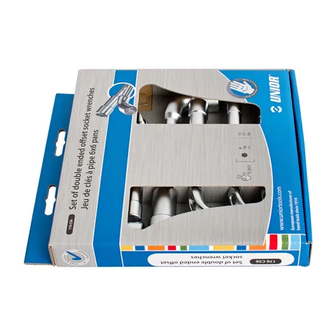 Unior – Ključevi lulasti dvostrani SET 8 – 24 11kom 176CS11 – 620582
