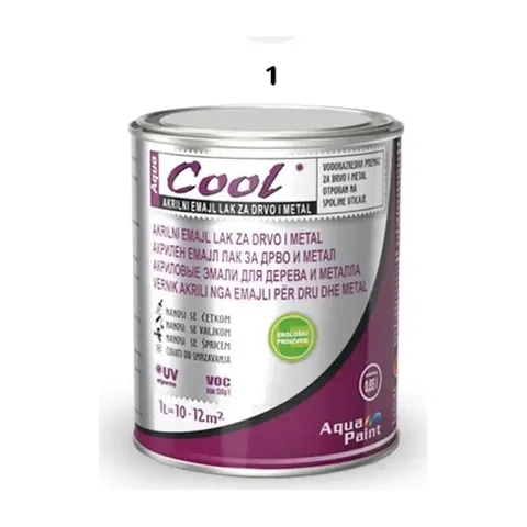 COOL-AKRILNI EMAJL LAK 0.65L-BELI