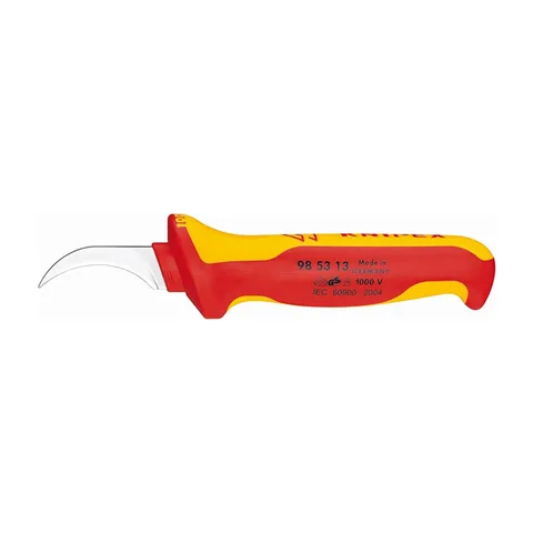 Knipex nož za elektricara 1000V VDE srpast 190mm (985313)