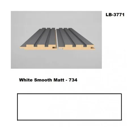 AGT Lajsna LB 3771-734 Soft Touch White 18x121x2800