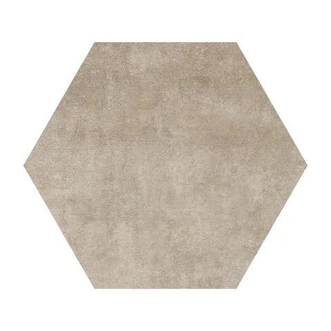 Alpha Taupe Hexagon 26×29