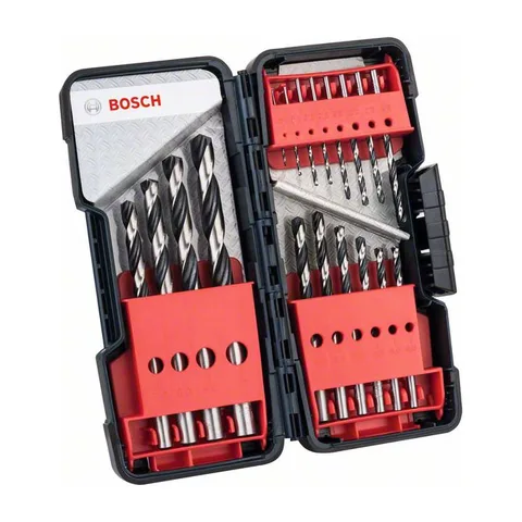 Bosch spiralne burgije 18kom HSS PointTeQ ToughBox 2608577350