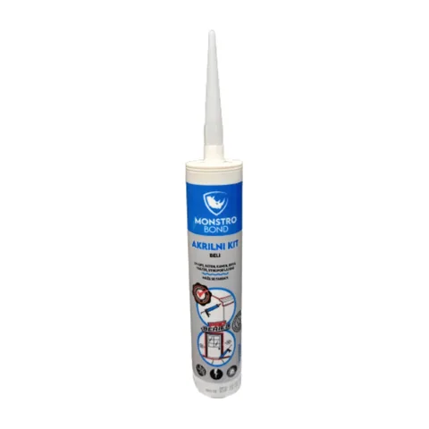 Monstro bond akrilni kit beli 280ml