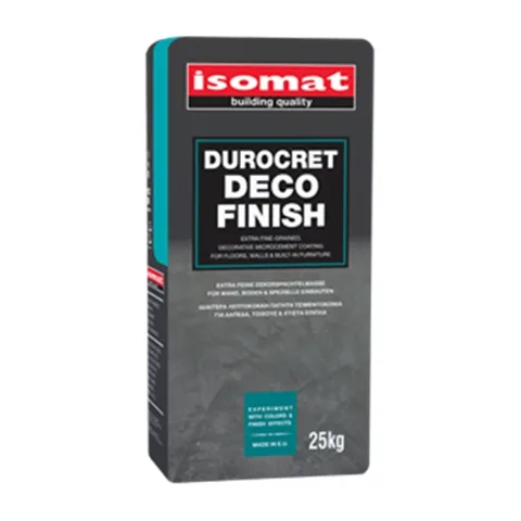 Mikrocementni malter Isomat Durocret-Deco Finish, 25 kg