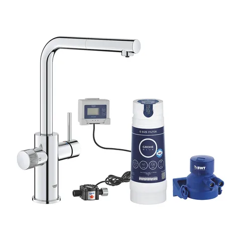 Grohe Blue Pure Minta slavina za sudoperu sa izvlačnim tušem i filterom 30591000