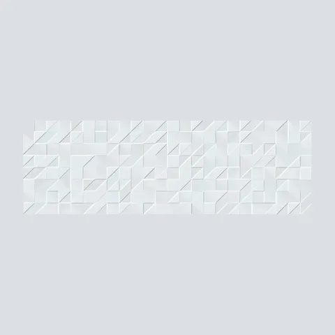 Origami Blanco 25×75cm