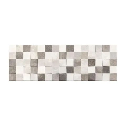 Madison Dekor Cubik Gris 25x75cm