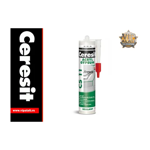 CERESIT AKRILNI SILIKON CS 11 ACRYL GYPSUM komadno