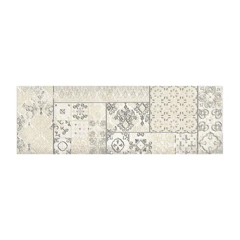 Zidne pločice VENEZIA white patchwork dekor 30×90 (ZP)
