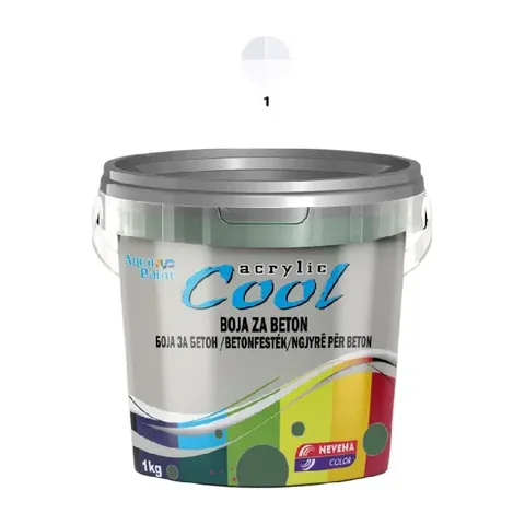 COOL-BOJA ZA BETON 1/1-1 BELA