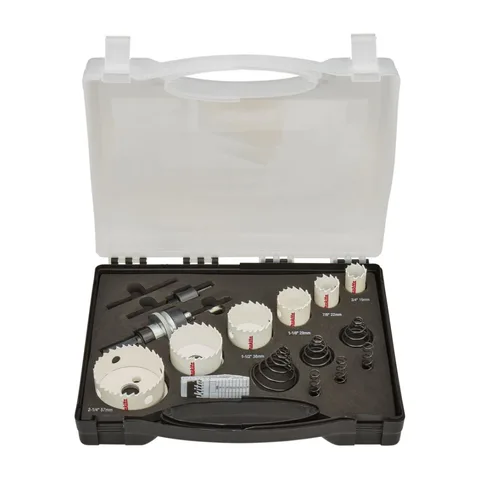 Makita – 10-delova HSS-BiM komplet krunastih testera za vodoinstalatere – B-38663