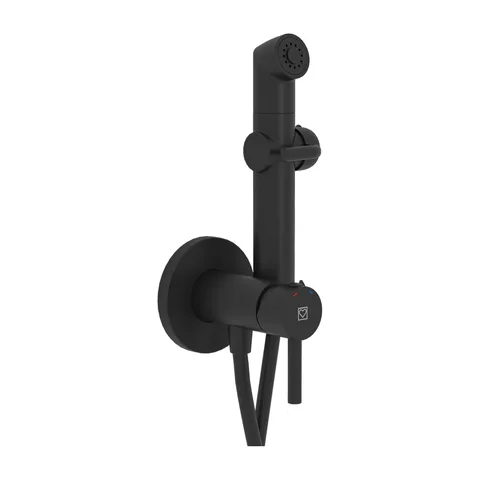 Higijenski tuš set black