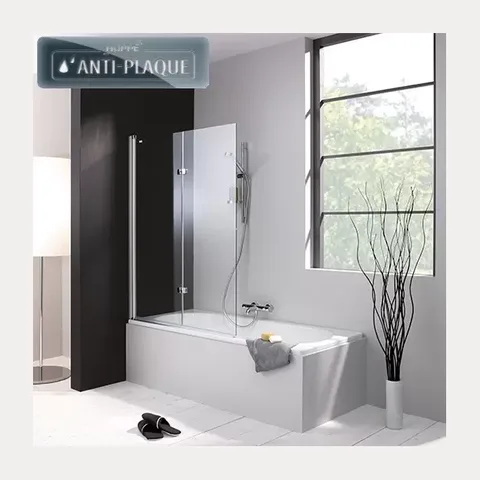 Paravan za kadu Huppe Pure 100×150 Levi