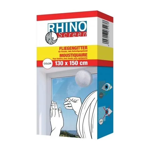 Mreža za muve Rhino Screen 130x150cm bela