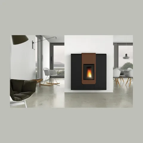 CALUX XILA CFA 6,5 kW BRAON vazdušna peć na pelet