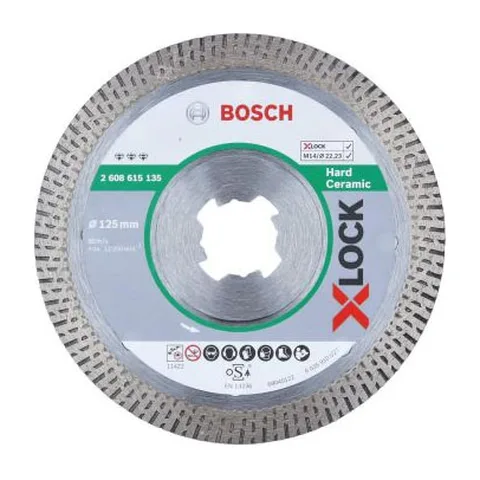 EXPERT HardCeramic X-LOCK dijamantska rezna ploča 125mm (2608615135)