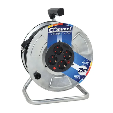 COMMEL Produžni kabl sa motalicom HOBBY LINE, H05RR-F 3G2.5 C0929