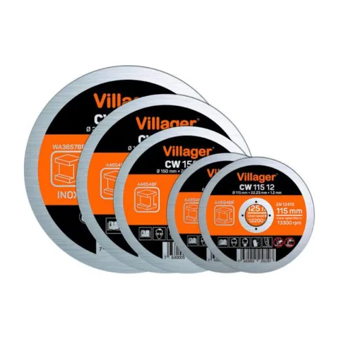 Villager – Rezna ploča za metal CW12510 125×1.0 mm – 086896