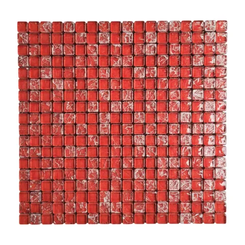 mozaik stakleni RED-007