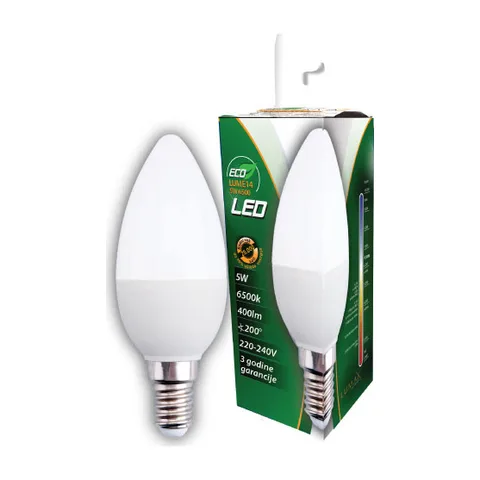 LED SIJALICA E14/5W 6500K ECO