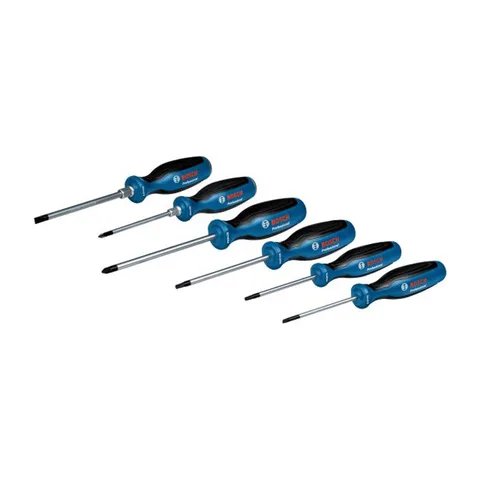 Bosch Professional 6-delni set odvijača ravni/PH/PZ/TX (1600A02CV3)