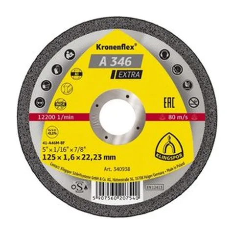 Rezna Ploca 125×1.6 A346EX Klingspor