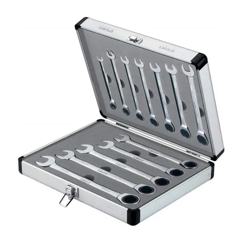 Set viljuskastih kljuceva i okastih s racvom 8-19mm 12kom.