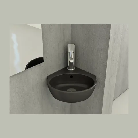 LAVABO 30cm UGAONI CRNI BOCCHI