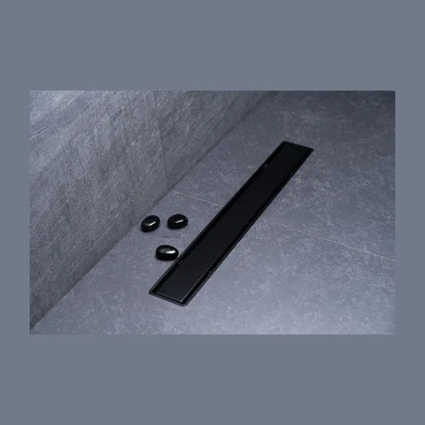 Tuš kanalica Peštan Confluo Compact LINE Mat Black