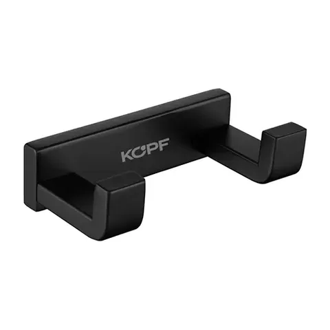 DRŽAČ PEŠKIRA KOPF TITAN 2/1 BLACK UGK108 KUKICE UGK108/20067