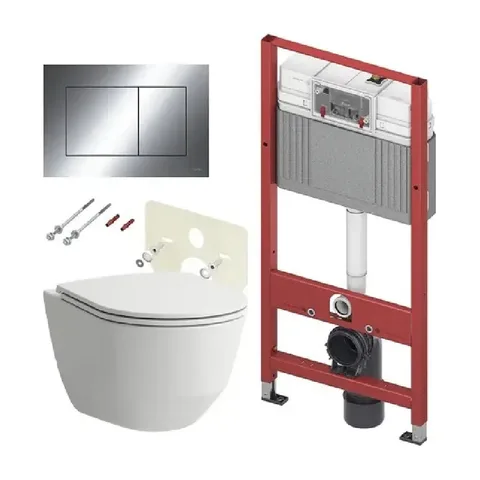 TECE Base set ugradni vodokotlić + LAUFEN Pro WC šolja + TECE Now tipka hrom (9400412 + 2096.6 + 9496.6)
