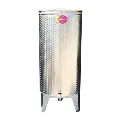 Inox Bacva 400L za Vino sa Slavinom 033464
