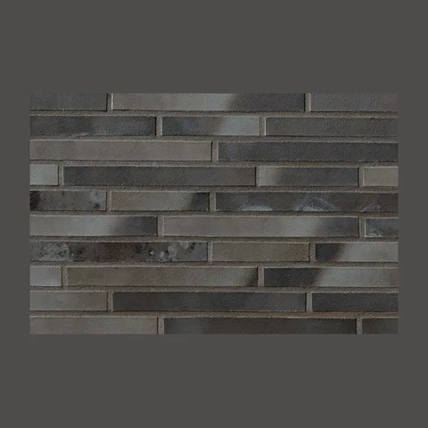 Fasadna opeka Atlantis grey-anthracite, LF (ABC-Klinkergruppe, Boja: Crna / Antracit, Dimenzije: 490 x 115 x 52 mm)