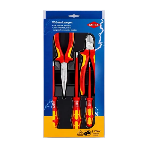 Knipex – Komplet izolovanog VDE alata 5 kom – 00 20 13